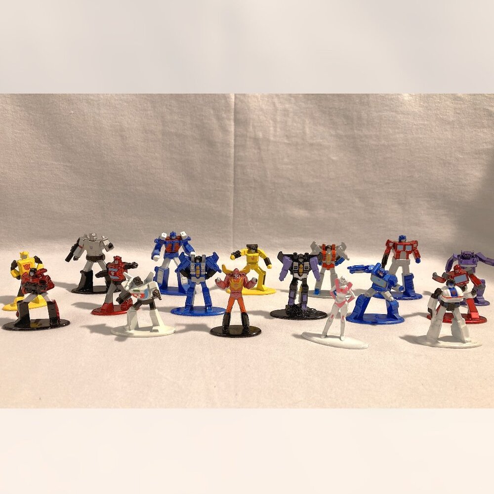 18 Jada Toys Transformers Nano MetalFigs 1.65" Die-Cast Collectible Figures